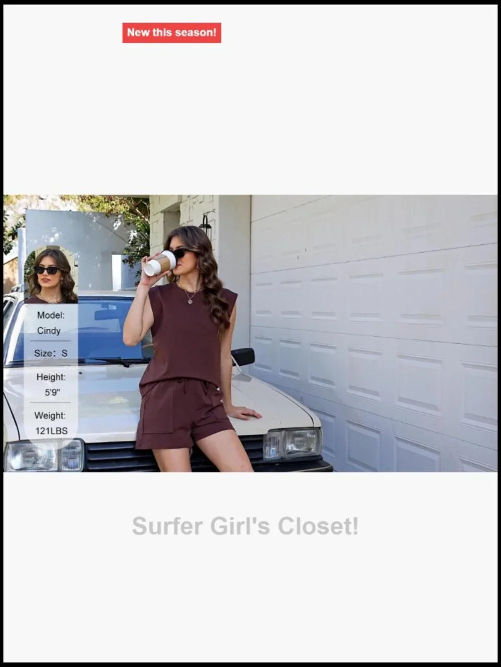 Two Piece Lounge Short Set with Cap Sleeve Top and Pockets